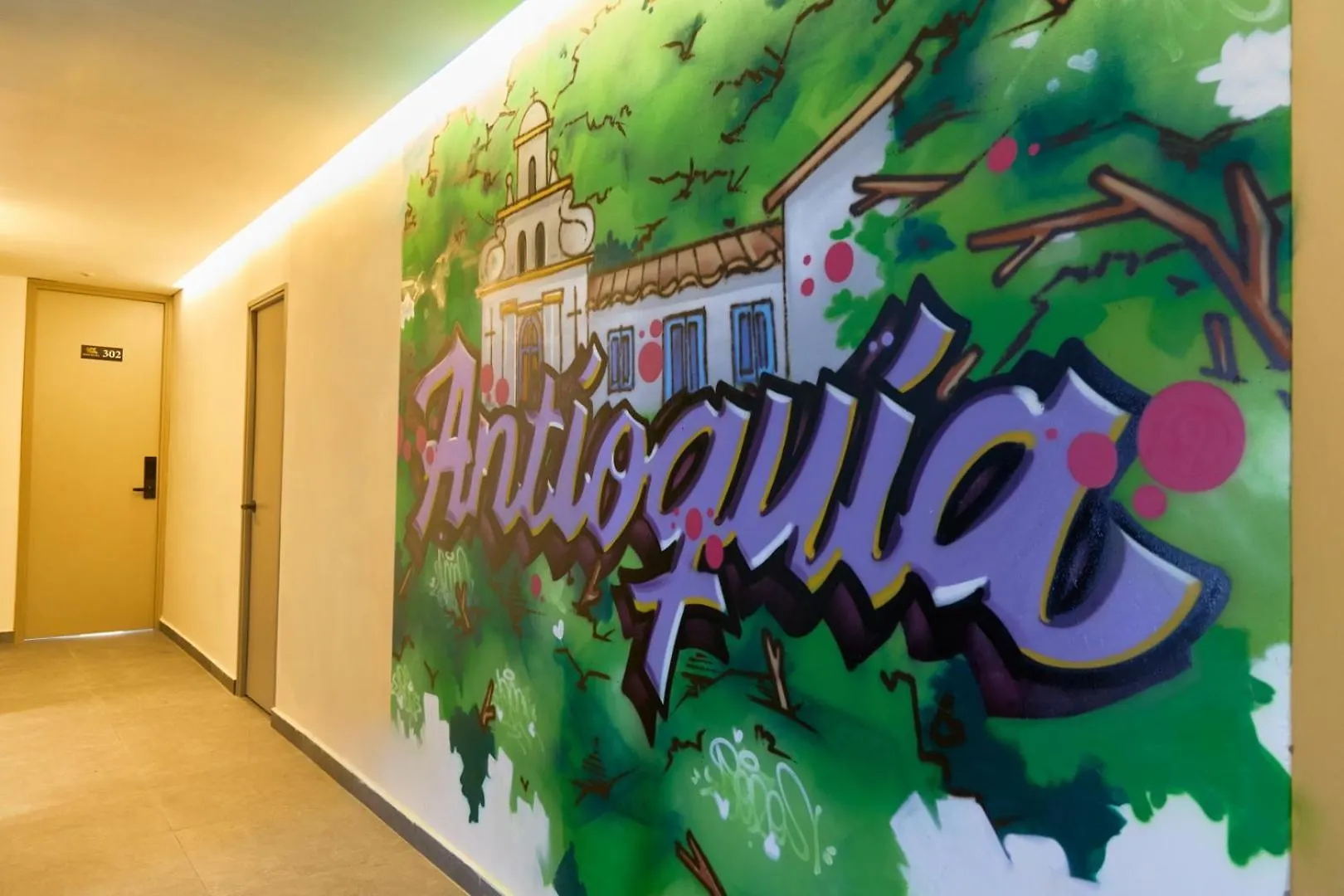 Comfortable Stadio Suite Rosa Negra Medellin